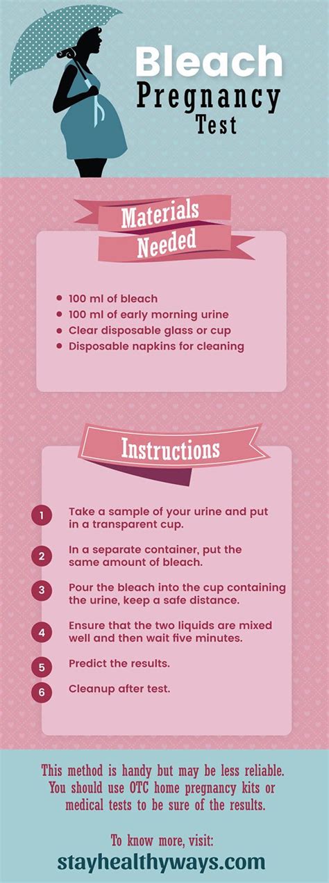 bleach pregnancy test bubbles like soda|What You Need to Know About Bleach Pregnancy Tests .